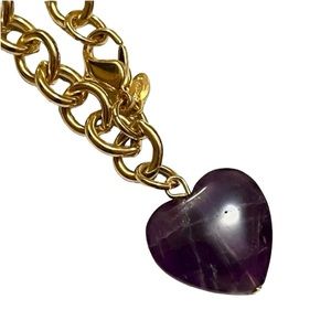 Monet Amethyst Chain Bracelet